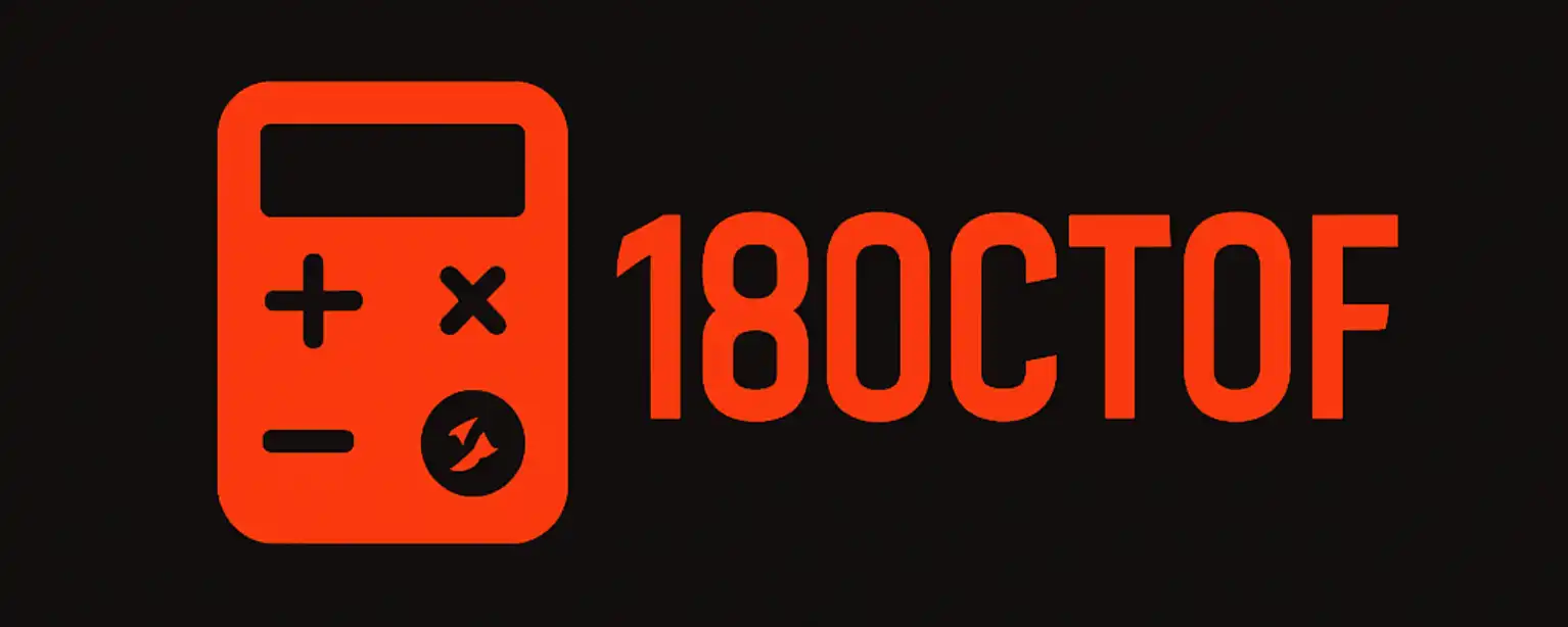 180 C TO F Logo