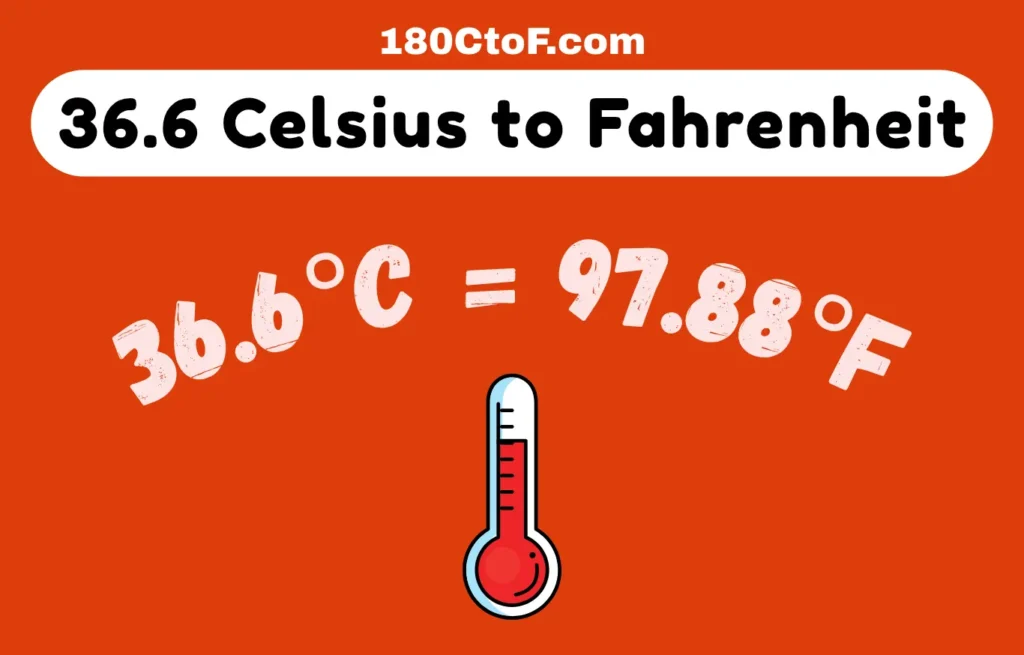 36.6 Celsius to Fahrenheit