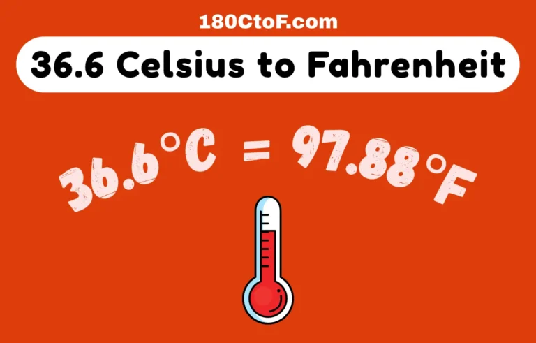 36.6 Celsius to Fahrenheit