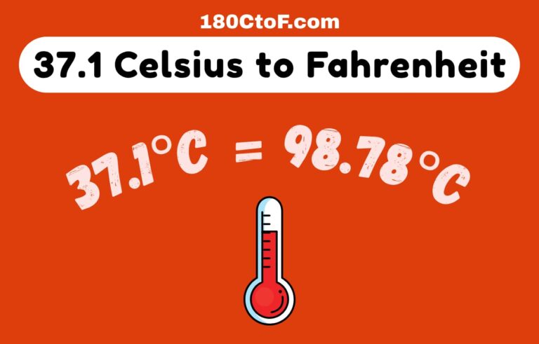 37.1 Celsius to Fahrenheit